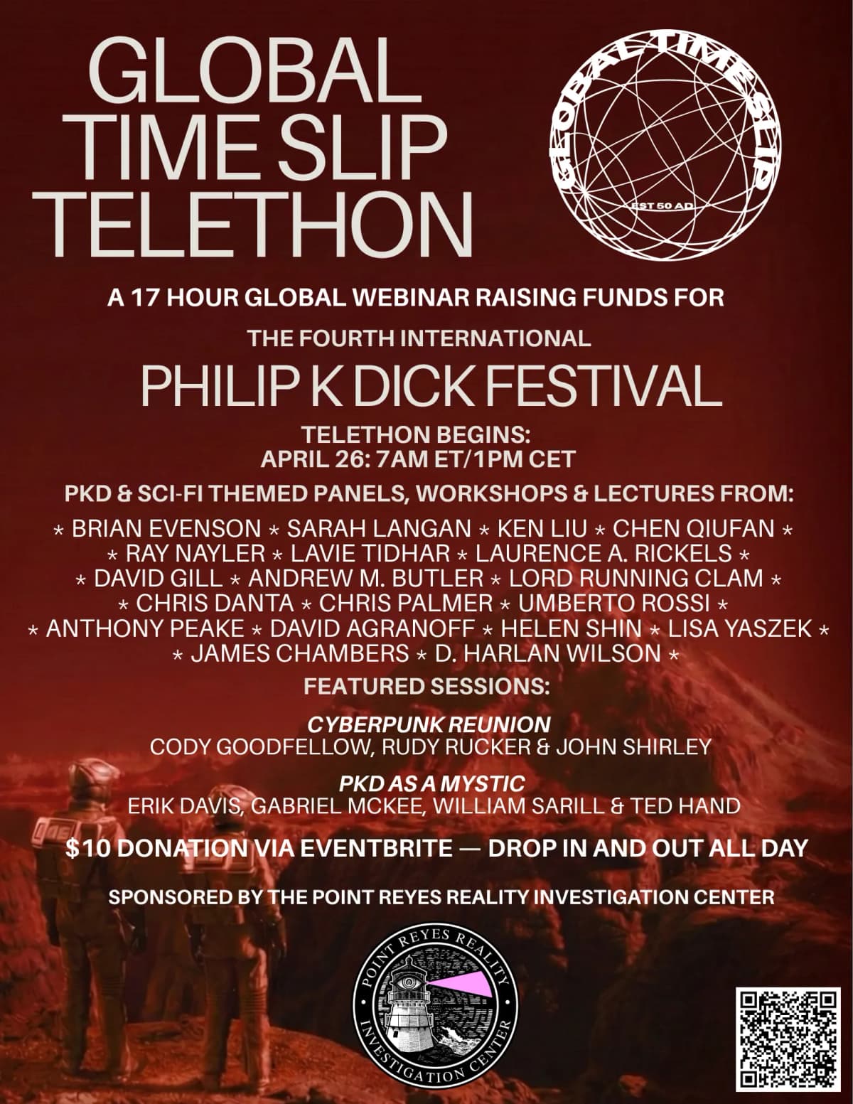 Global Time-Slip Telethon — April 26, 2026